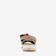 Leren dames sandalen beige