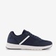 Heren sneakers blauw wit