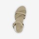 Dames sandalen beige