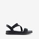 Dames sandalen zwart