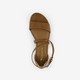 Dames sandalen cognac bruin