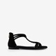 Dames sandalen zwart