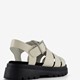 Dames vissers sandalen wit