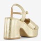 ONLY Shoes dames sandalen met hak goud