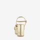 ONLY Shoes dames sandalen met hak goud