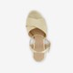 ONLY Shoes dames sandalen met hak goud