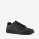 Court Palisades leren heren sneakers zwart