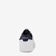 Heren sneakers wit blauw