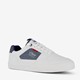 Heren sneakers wit blauw
