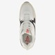 Heren sneakers met airzool beige wit