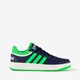 Hoops 3.0 CF C kinder sneakers blauw groen