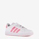 Grand Court 2.0 meisjes sneakers wit roze