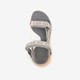 Dames wandelsandalen grijs roze