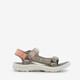 Dames wandelsandalen grijs roze
