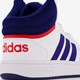 Hoops 3 kinder sneakers wit blauw