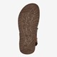 Leren heren sandalen bruin