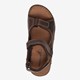 Leren heren sandalen bruin