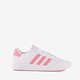 Grand Court 2.0 meisjes sneakers wit roze