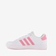 Grand Court 2.0 meisjes sneakers wit roze