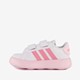 Grand Court 2.0 kinder sneakers wit