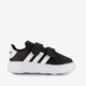Grand Court 2.0 kinder sneakers zwart