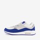 Heren sneakers met airzool blauw wit