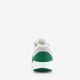 Heren sneakers met airzool groen wit