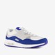 Heren sneakers met airzool blauw wit