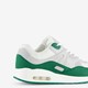Heren sneakers met airzool groen wit