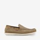 Suede heren instappers beige