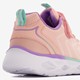 Meisjes sneakers roze met klittenband