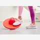 Meisjes sneakers roze met klittenband