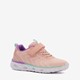Meisjes sneakers roze met klittenband