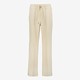 Dames pantalon met plooien beige