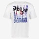 Heren T-shirt met backprint wit