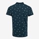 Heren polo donkerblauw