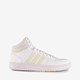 Hoops 3.0 Mid dames sneaker wit geel