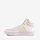 Hoops 3.0 Mid dames sneaker wit geel