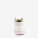 Hoops 3.0 Mid dames sneaker wit geel