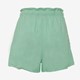 Linnen dames short mintgroen