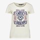 Dames T-shirt met print wit