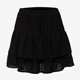 Dames rok broderie zwart