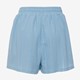 Wijde dames short lichtblauw
