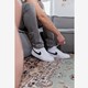 Court Vision Mid hoge heren sneakers wit