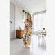 Dames jumpsuit met bloemenprint