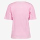 Dames acid wash T-shirt Miami roze