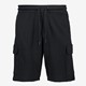 Heren cargo sweatshort zwart