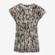 TwoDay dames T-shirt met print groen roze