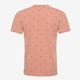 Heren T-shirt met print roze