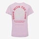Dames T-shirt met backprint lila